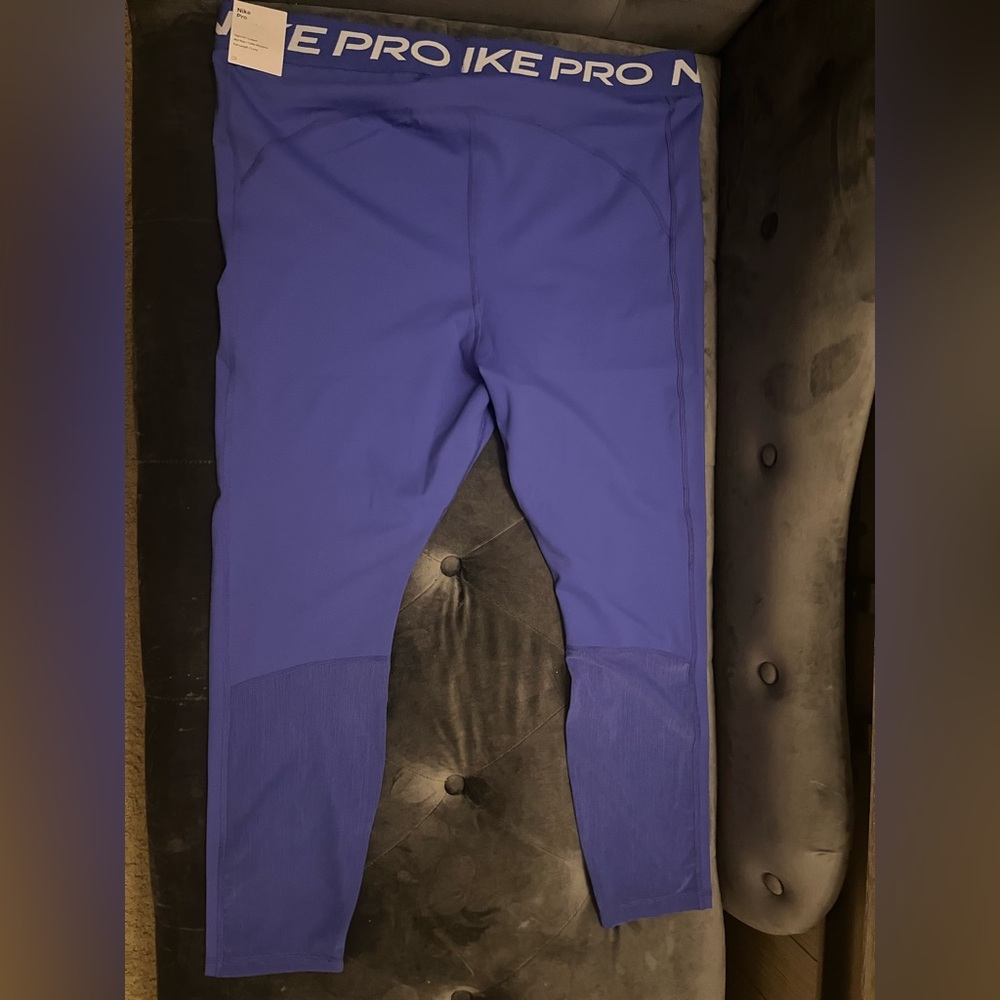 Brand new with tag 2x Nike Pro leggings-purple.